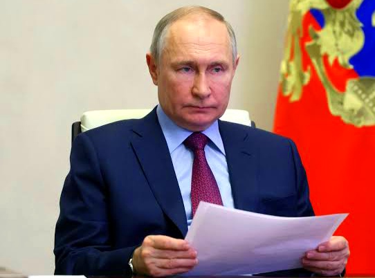 "Russian President Vladimir Putin speaks at the Eastern Economic Forum as Ukraine crisis discussions continue"