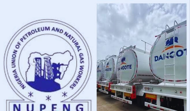 PENGASSAN and TUC leaders at emergency labour meeting over Dangote Refinery crisis