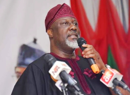 Dino Melaye addressing supporters about ADC’s political strength ahead of 2027 elections