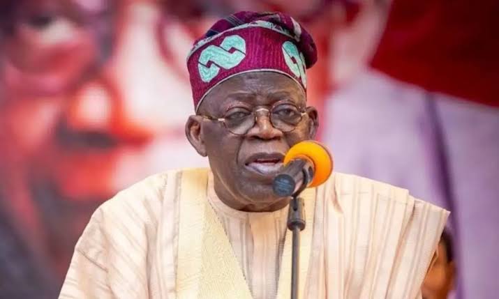 President Bola Tinubu during a public event